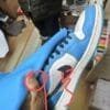 0_hdsavephotos-1-17 No. 9Air Jordan 1 Low "UNC" leather, comfortable for daily use, non-slip, shock-absorbing, wear-resistant, low-top, children's basketball shoes, North Carolina blue, youth