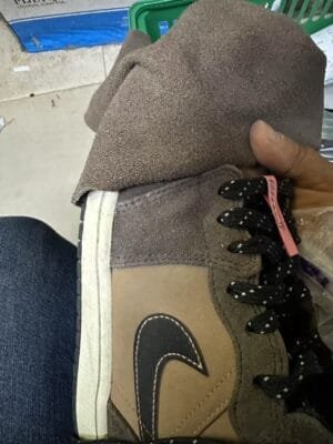 0_hdsavephotos-1-8 Jordan Air Jordan 1 mid se dark chocolate wear-resistant mid-top retro basketball shoes men's dark chocolate color