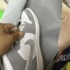 0_hdsavephotos-16 Jordan Air Jordan 1 mid "grey sail" trendy non-slip wear-resistant lightweight mid-top retro basketball shoes for women gray and white