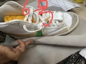 0_hdsavephotos-25 No. 6Nike Blazer 77 vntg "rayguns" synthetic leather alien wrapping non-slip wear-resistant mid-top sneakers unisex white yellow green