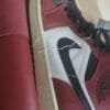 0_hdsavephotos-27 Jordan Air Jordan 1 mid gym red comfortable and lightweight mid-top retro basketball shoes unisex black and red