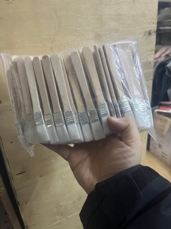 Wooden handle paintless glue brush 10 brushes