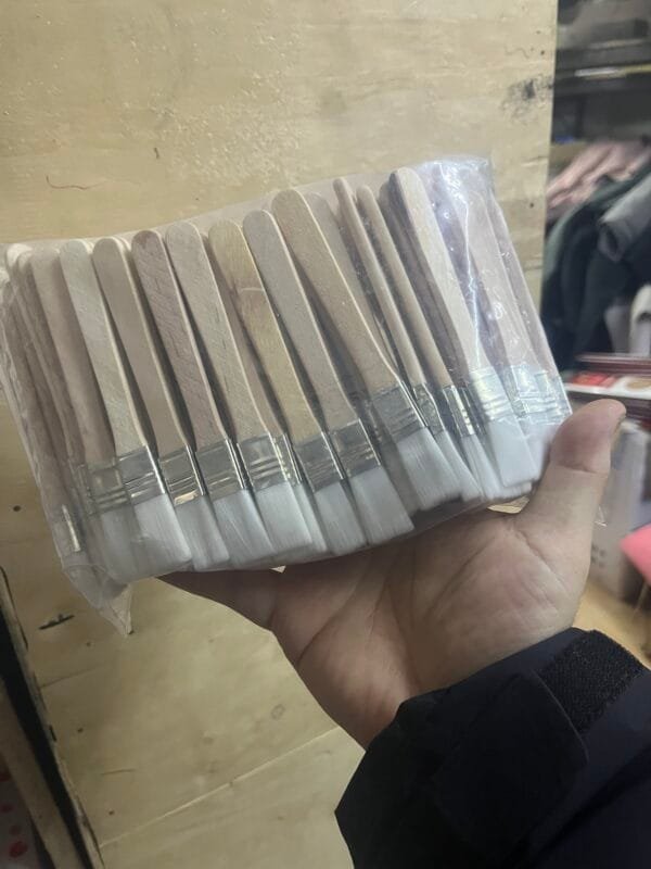 Wooden handle paintless glue brush 10 brushes