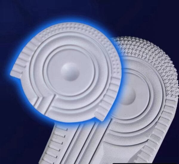 Nike Air Force 1 invisible patch on the sole