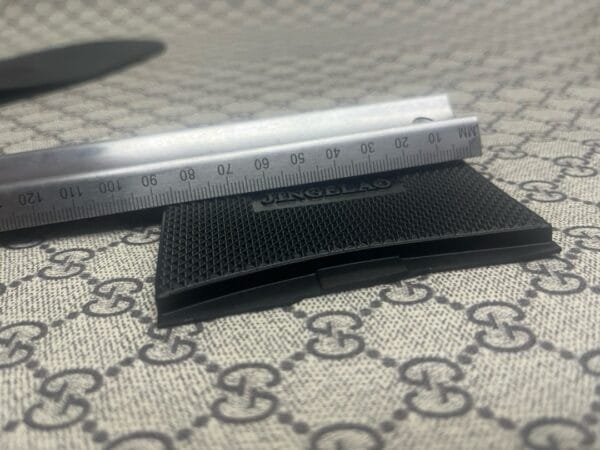 #A183 Forefoot
Forefoot thickness 2.3mm Length 180mm Width 120mm
Heel (1) thickness 6.2mm Length 95mm Width 85mm
Heel (2) thickness 4.0mm Length 95mm Width 85mm