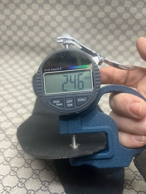 #TOPY forefoot fabric horizontal stripes
Thickness 2.4 Length 180mm Width 120mm