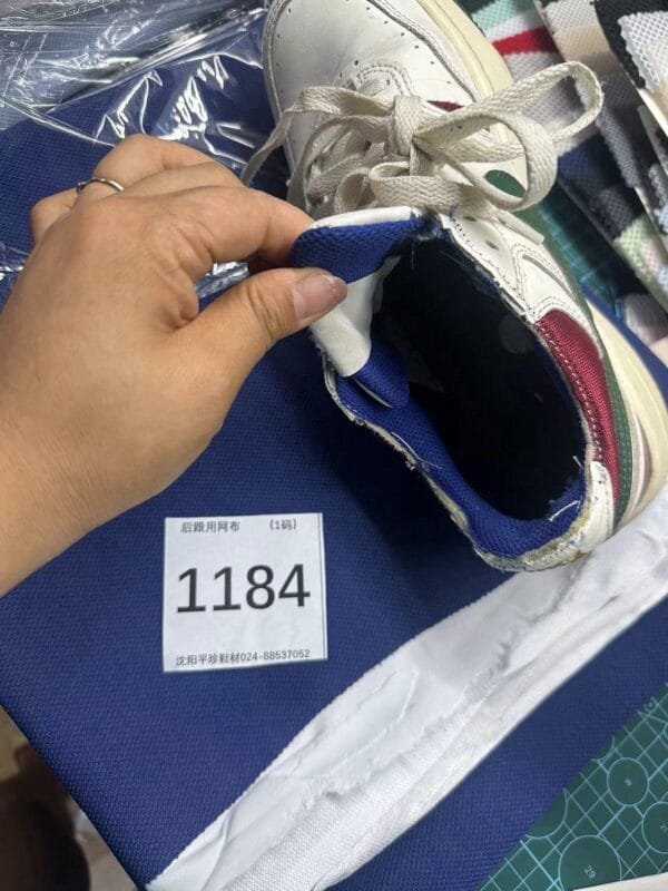 1184Nike Gamma Force low-top sneakers for women, white, green and blue