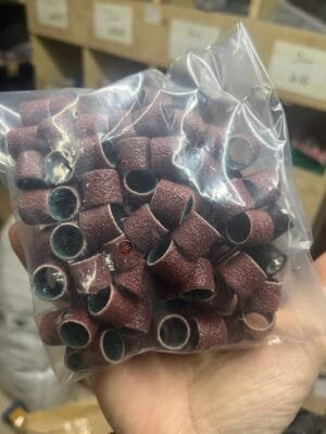 img_0466 Sandpaper rings 100 pcs, two columns