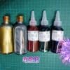 Electroplating paint for leather